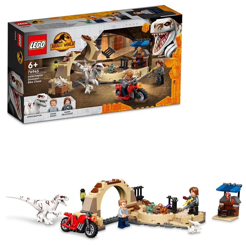 LEGO - Atrociraptor: naháňačka na motorke
