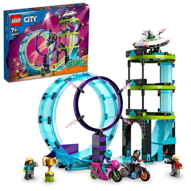 LEGO - City 60361 Najbláznivejšia kaskadérska výzva