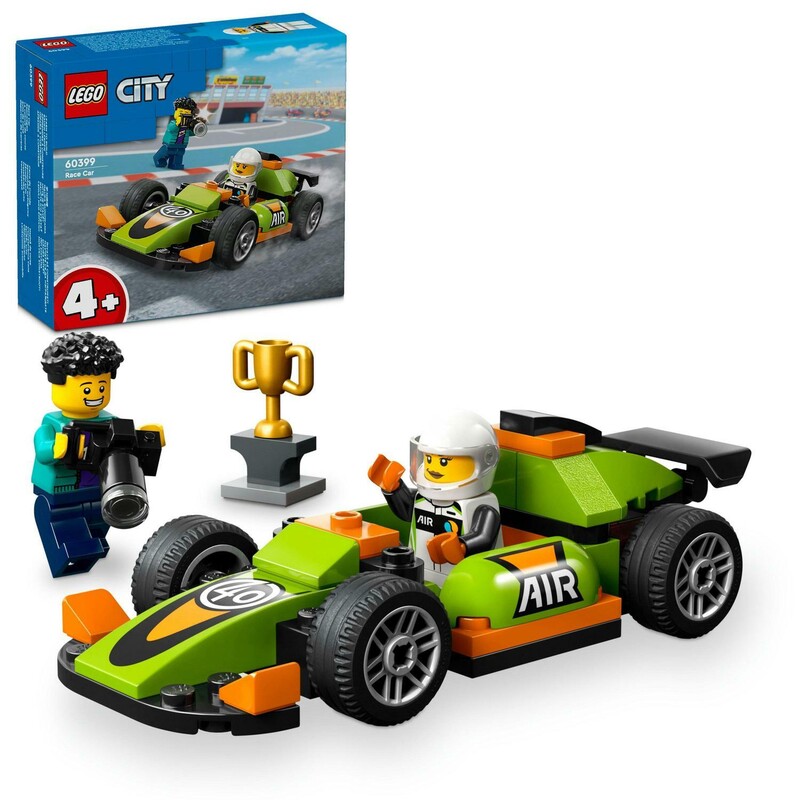 LEGO -  City 60399 Zelené pretekárske auto