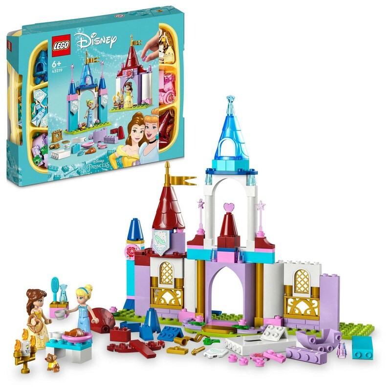 LEGO - Disney Princess 43219 Kreatívne zámky princezien od Disneyho