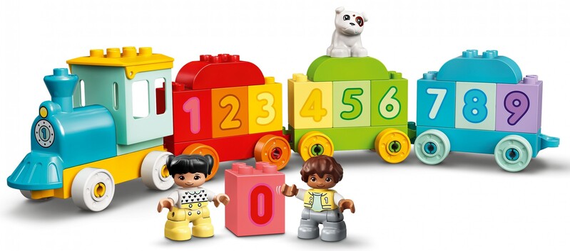 LEGO - DUPLO® 10954 Vláčik s číslami – Učíme sa počítať