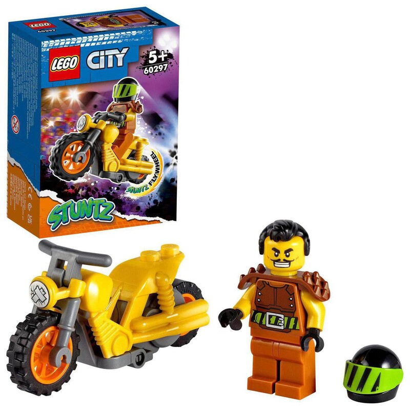 LEGO - Kaskadérska demoličná motorka