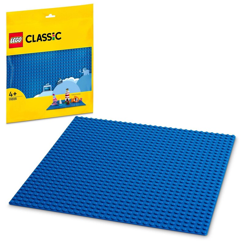 LEGO - Modrá podložka na stavanie