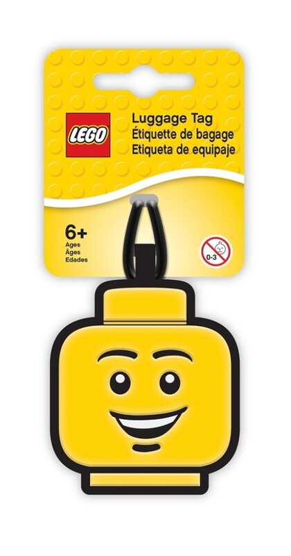 LEGO STATIONERY - Iconic Menovka na batožinu - hlava chlapca