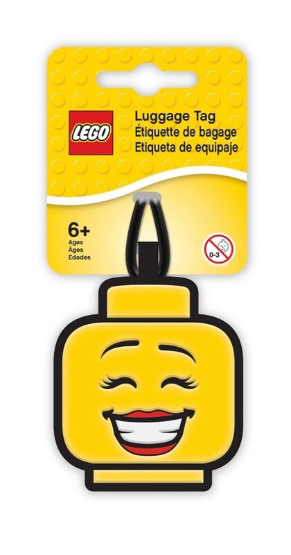 LEGO STATIONERY - Iconic Menovka na batožinu - hlava dievčaťa