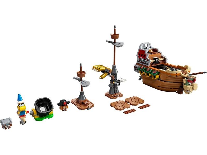 LEGO - Super Mario 71391 Bowserova vzducholoď – rozširujúci set