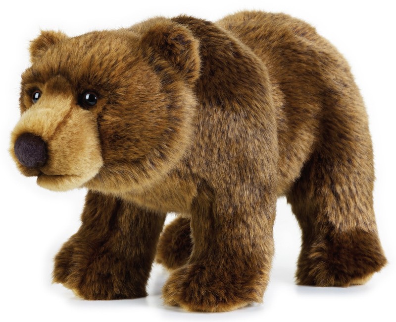 LELLY - National Geografic Zvieratká zo Severnej Ameriky 770740 Medveď Grizly - 30 cm