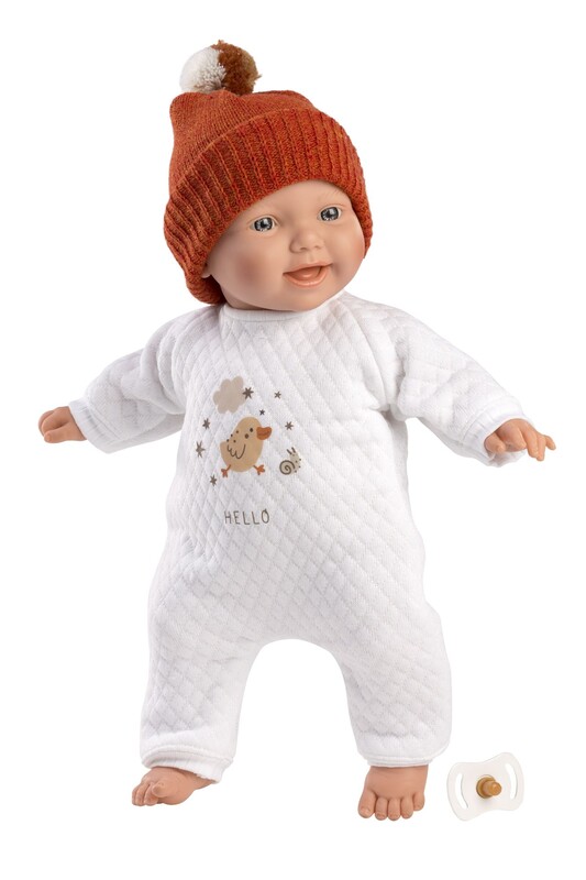 LLORENS - 63303 LITTLE BABY - realistická bábika bábätko s mäkkým látkovým telom - 32 cm