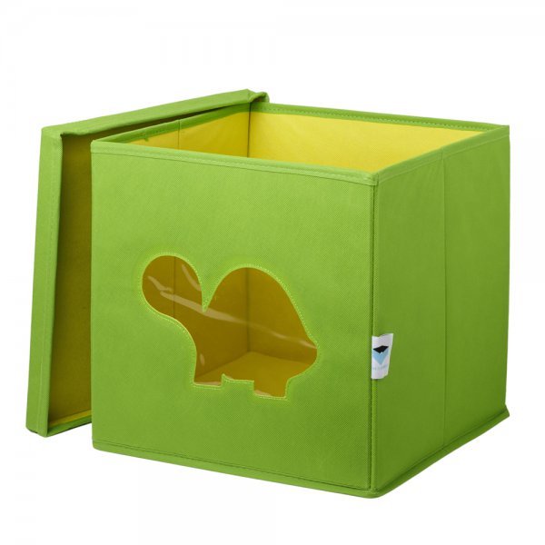 LOVE IT STORE IT - Úložný box na hračky s krytom a okienkom - korytnačka