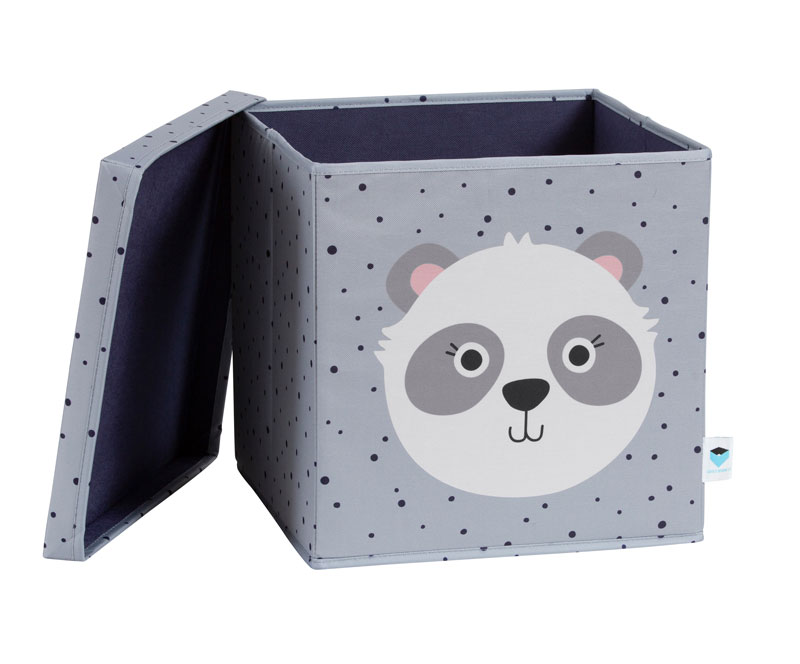 LOVE IT STORE IT - Úložný box na hračky s krytom Happy Kids - Panda