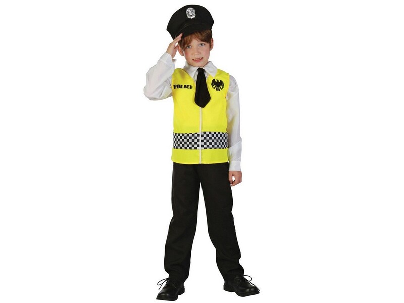 MADE - Karnevalový kostým Polícia, 120-130cm