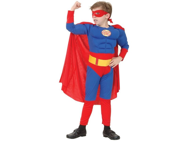 MADE - Karnevalový kostým - Super hrdina, 120-130 cm
