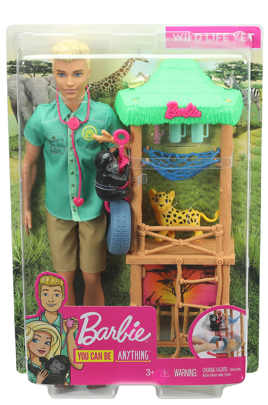 MATTEL - Barbie Ken A Povolanie Herný Set, Mix Produktov