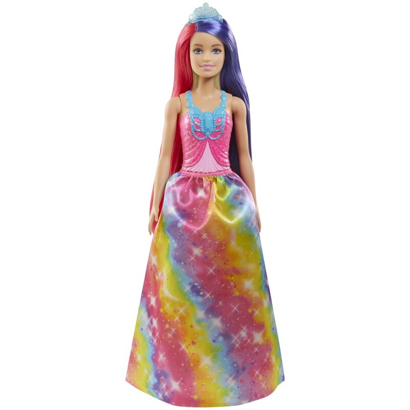 MATTEL - Barbie Princezná / Panna S Dlhými Vlasmi, Mix Produktov