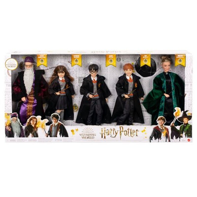 MATTEL - Harry Potter Kolekcia Kúzelníkov Z Rokfortu, Mix produktov