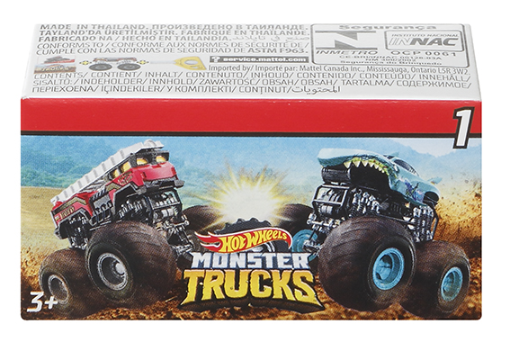 MATTEL - Hot Wheels Monster Truck Mini Auto, Mix Produktov