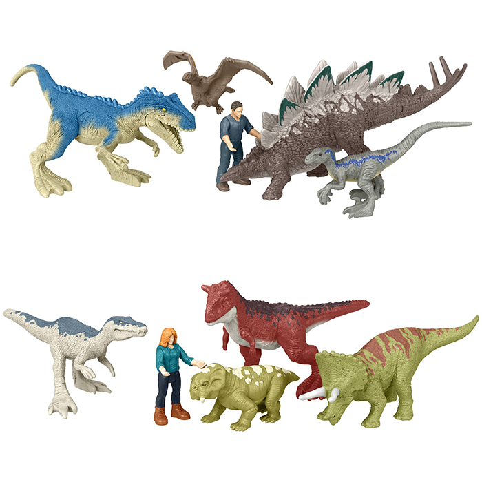MATTEL - Jurasic World 2Ks Mini Dinosaurus, Mix Produktov