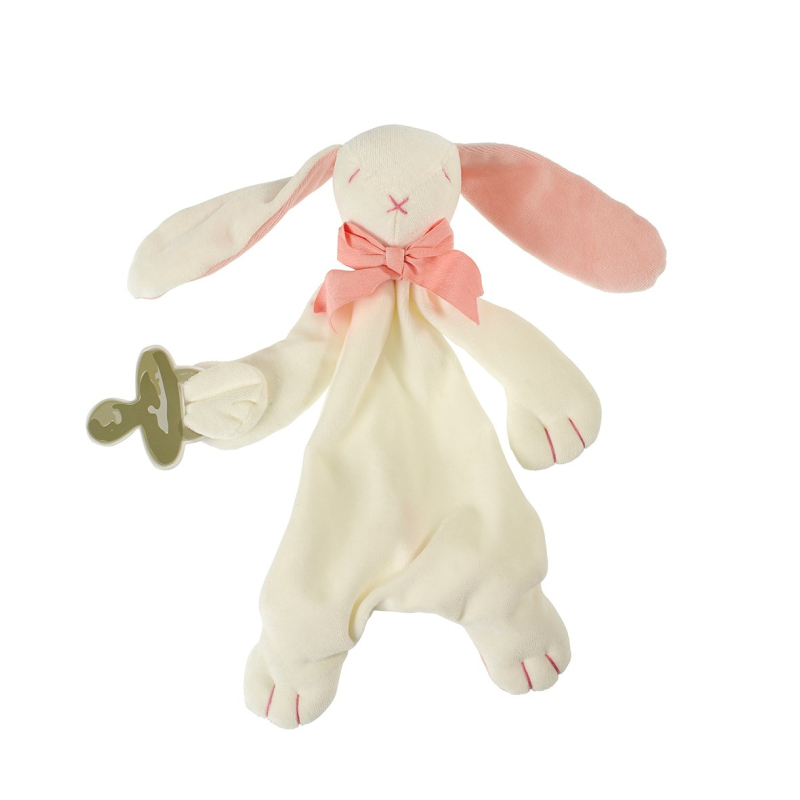 MAUD N LIL - Maznáčik králiček s úchytom, ružový