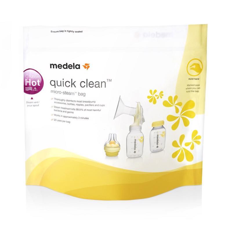 MEDELA - Quick Clean - Vrecká na čistenie v mikrovlnnej rúre 20 ks