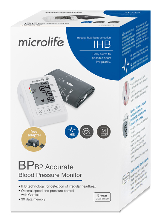 MICROLIFE - BP B2 Accurate automatický tlakomer