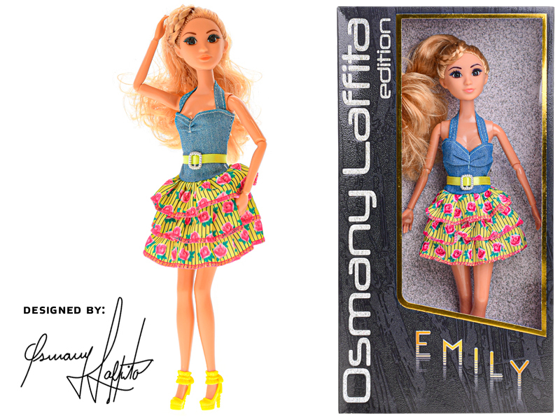 MIKRO TRADING - Osmany Laffita edition - bábika Emily kĺbová 31cm v krabičke