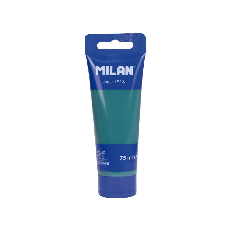 MILAN - Farba akrylová 75 ml - zelená smaragdová