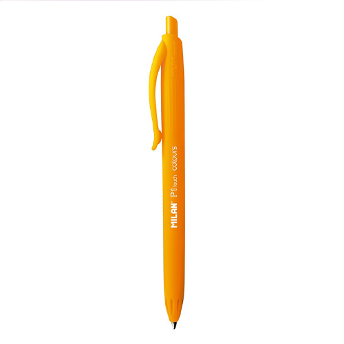 MILAN - Pero guľôčkové MILAN P1 Touch Colours 1,0 mm - oranžové