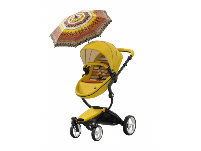 MIMA - Xari kočík 3G - sedák s vaničkou Yellow