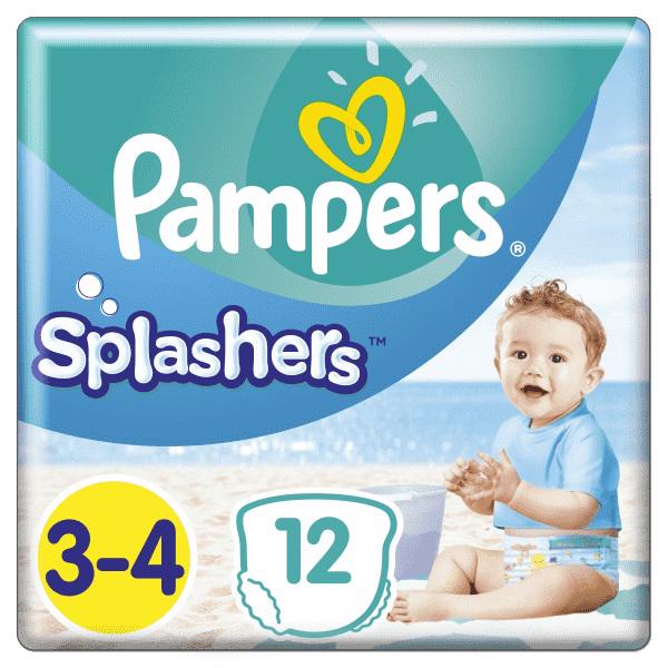 PAMPERS - Plienky do vody Splashers 6-11kg 12ks
