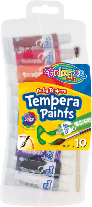 PATIO - Temperové farby Colorino v tube 10x10ml