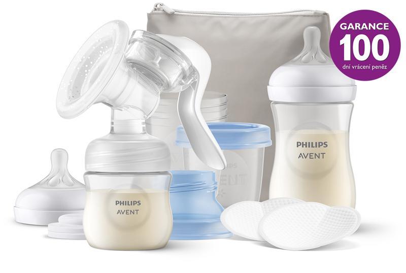 PHILIPS AVENT - Odsávačka materského mlieka manuálna štartovacia sada