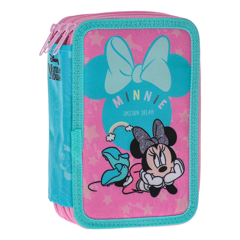 PLAY BAG - Peračník 3-poschodový plný - Minnie Mouse UNICORN DREAM