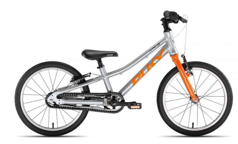 PUKY - Detský bicykel LS PRO 18-1 Alu - strieborná/oranžová