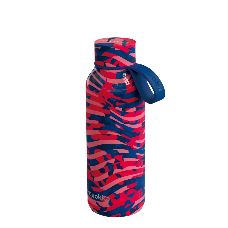 QUOKKA - Nerezová fľaša / termoska s pútkom CLASH, 510ml, 40178