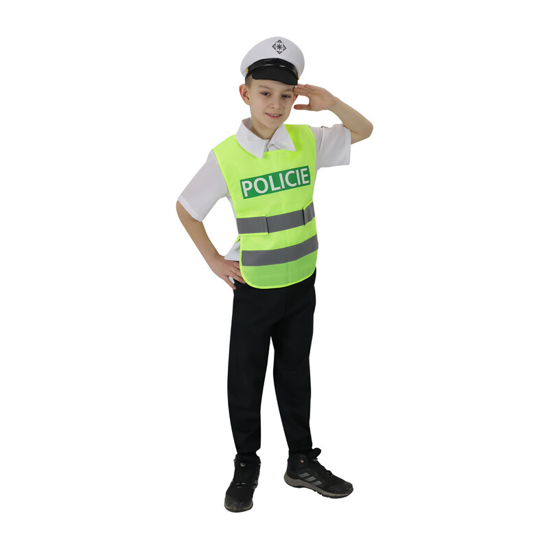 RAPPA - Detský kostým dopravný policajt (S) e-obal