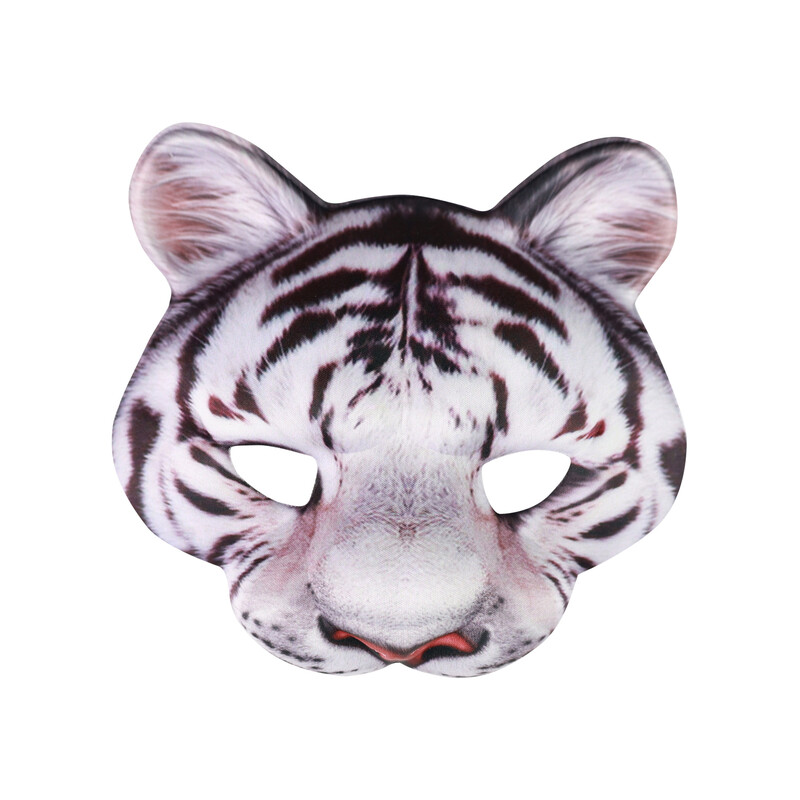 RAPPA - Maska biely tiger