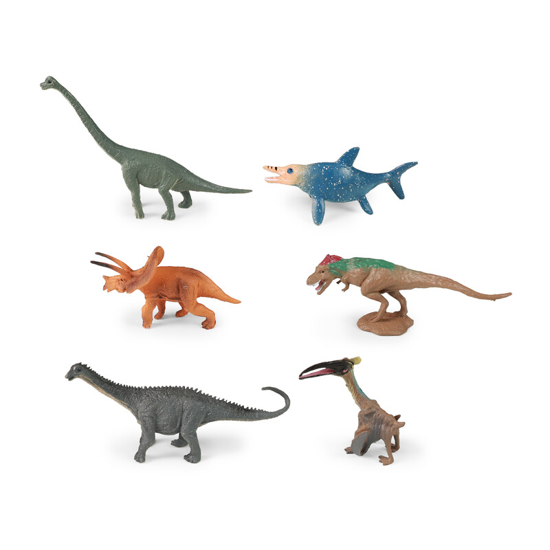RAPPA - Sada dinosaurov v plastovej krabičke 6 ks