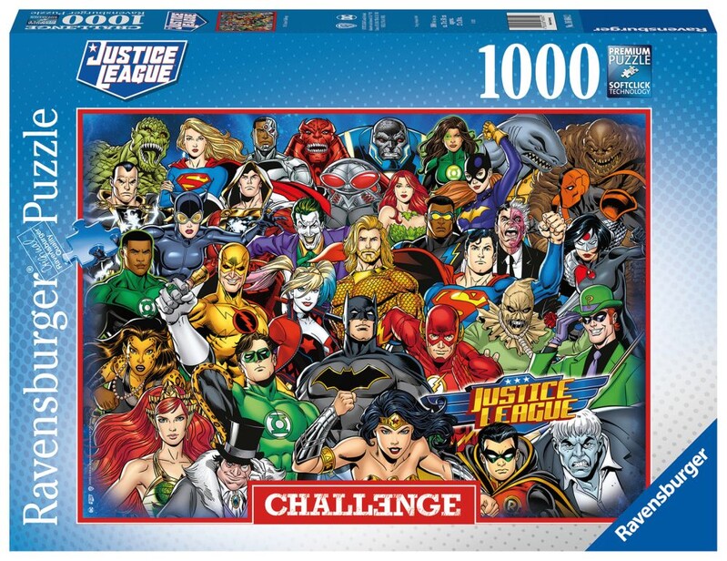 RAVENSBURGER - Challenge Puzzle: Marvel: Liga spravodlivých 1000 dielikov