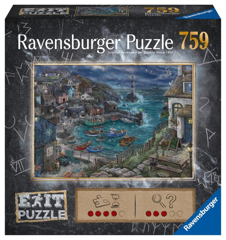 RAVENSBURGER - Exit puzzle: maják pri prístave 759 dielikov