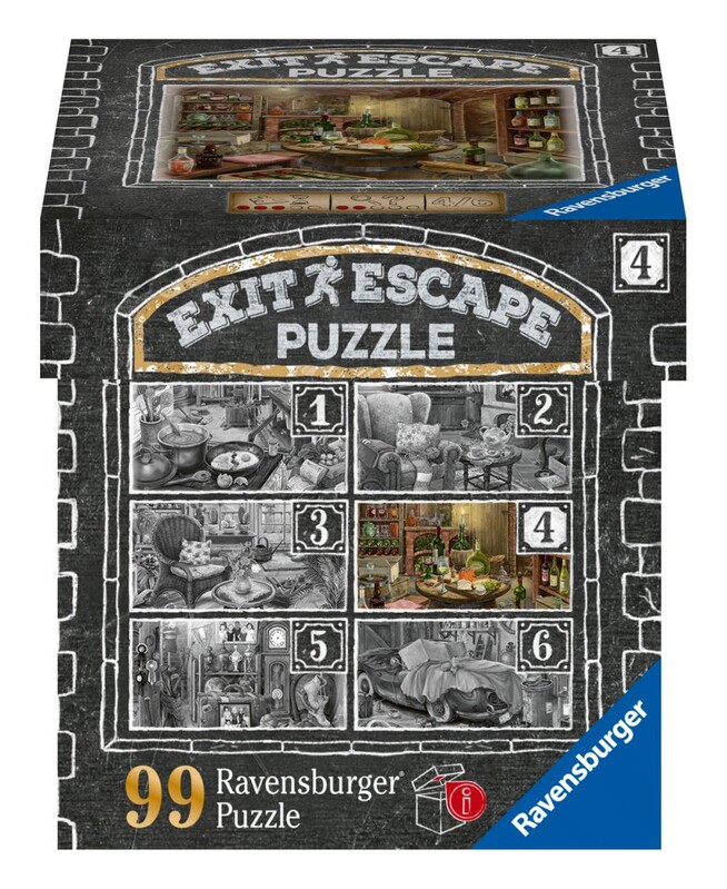 RAVENSBURGER - Exit Puzzle: Vínna pivnica 99 dielikov