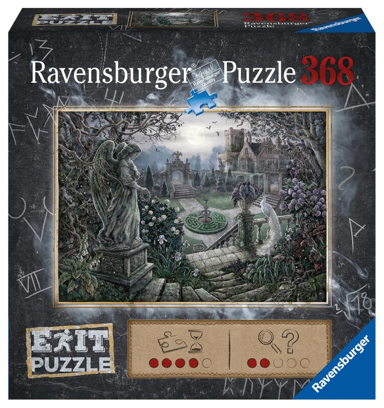 RAVENSBURGER - Exit Puzzle: Zámocká záhrada 368 dielikov