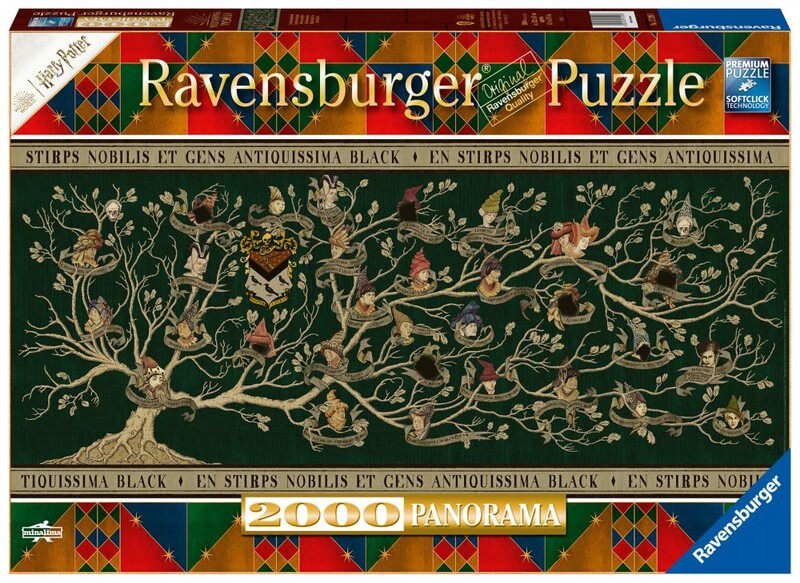 RAVENSBURGER - Harry Potter: Rodokmeň 2000 dielikov Panorama