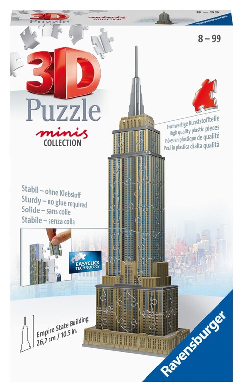 RAVENSBURGER - Mini budova - Empire State Building 54 dielikov