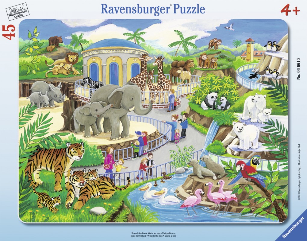 RAVENSBURGER - Návšteva V Zoo 30-48D