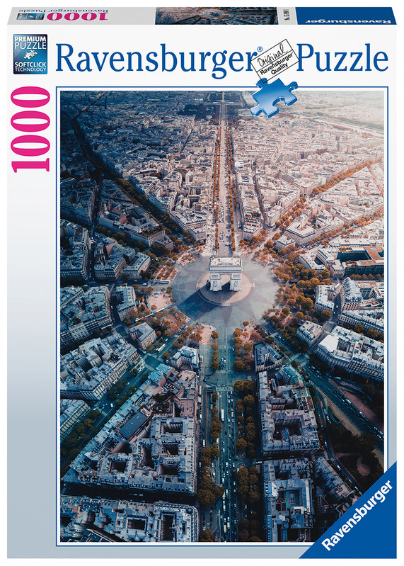 RAVENSBURGER - Paríž 1000 dielikov