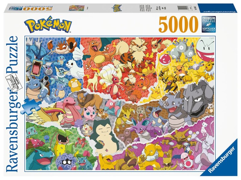 RAVENSBURGER - Pokémon 5000 dielikov
