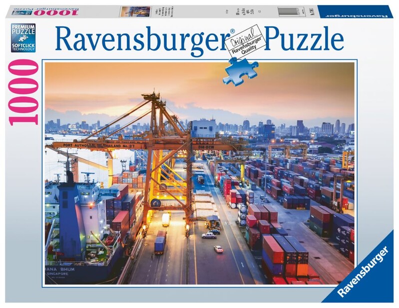 RAVENSBURGER - Prístav Hamburg 1000 dielikov