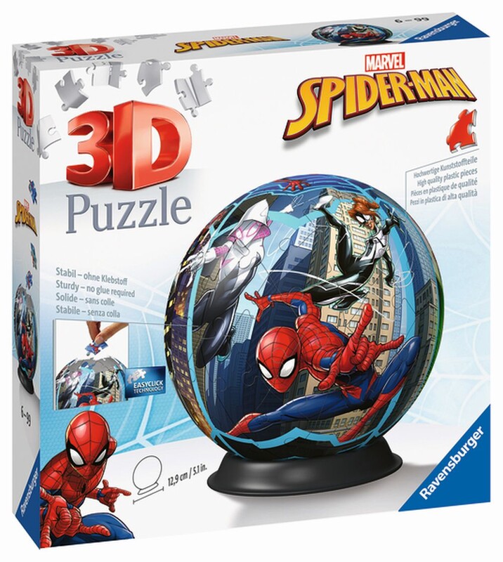 RAVENSBURGER - Puzzle-Ball Spiderman 72 dielikov