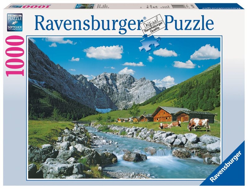 RAVENSBURGER - Rakúske hory 1000 dielikov