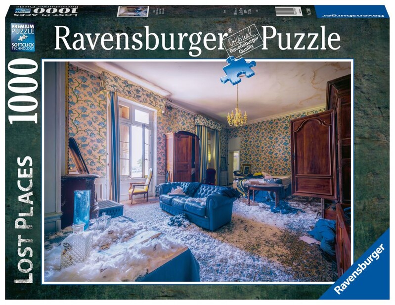 RAVENSBURGER - Stratené miesta: Magická izba 1000 dielikov